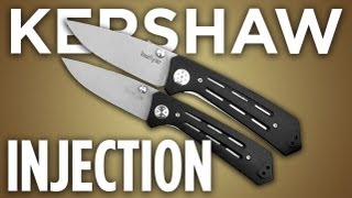 Kershaw Injection 30 amp 35 First Look Knife Overview [upl. by Chelsae]