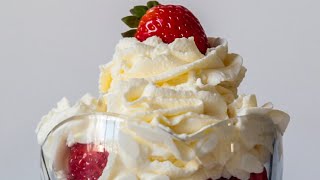 Como fazer chantilly em casa Veja preparo fácil com apenas dois ingredientes [upl. by Eirak]