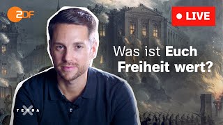 Was ist euch Freiheit wert Mirko Drotschmann im Gespräch mit Dr Jörg Bong  Terra X History LIVE [upl. by Mayram]