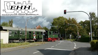 Bahnübergang Löningen  German Railroad crossing  Duitse Spoorwegovergang [upl. by Moll730]