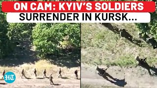 Zelensky’s Kursk Incursion Falters Video Shows Many Ukrainian Soldiers Surrendering To Putin’s Men [upl. by Eintroc244]