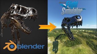 How to bring 3d model to flight simulator 2020 Easy step by step Guide [upl. by Llenrahc]