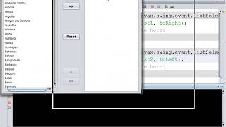 How to Use JList Part2End in Java Netbeans [upl. by Retseh]