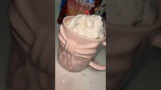 Hot chocolate cozytime hotchocolate christmas trendyshorts subscribe [upl. by Nyrol457]