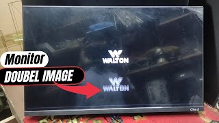 Walton Monitor Doubel Image Problem Solution  Created by Afjal Hossain [upl. by Assilav]