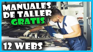 122 MEJORES PÁGINAS WEB para BUSCAR MANUALES DE TALLER de COCHE 🚗  TEORÍA del COCHE [upl. by Linson]