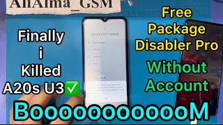 How To Bypass Frp A20s U3 SMA207F Android 11 Free Package Disable Pro Without Account No Knox [upl. by Race]