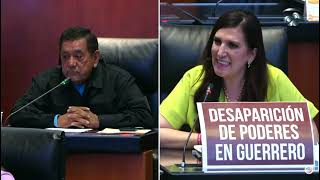 Senadora Kenia López Rabadán para referirse a la situación que se vive en el estado de Guerrero [upl. by Idac]