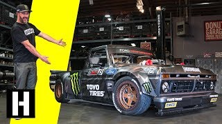 Ken Blocks Hoonitruck Twin Turbo AWD 914hp and Ready to Party in Gymkhana TEN [upl. by Sadie]