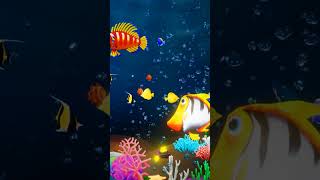 Lullaby Baby 💤 Fish and Calming Undersea Animation 🐠🐟🐠 Baby sleep music [upl. by Gerius]