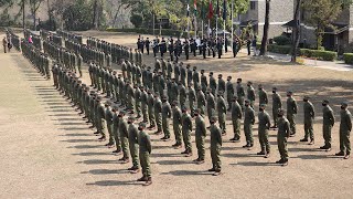 British Army Gurkha Attestation Parade in Nepal  23rd February 2022 [upl. by Cedric]