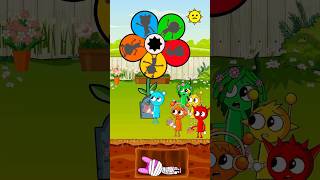 Tomb Flower puzzle rescue Pinki Spinning flower revives Pinki sprunki sprunkiincredibox shorts [upl. by Elery]