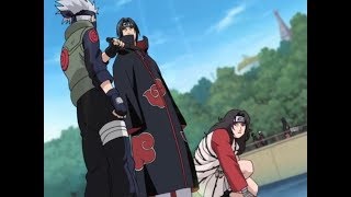 KakashiKurenaiAsuma amp jiraya amp naruto VS Itachi amp Kisame  full fight [upl. by Fesuoy463]