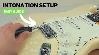 How to Intonate a Guitar Easy StepbyStep Guide [upl. by Aielam106]