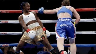 CLARESSA SHIELDS VS FEMKE HERMANS FULL FIGHT HBO SIGN OFF SHOW [upl. by Travax]