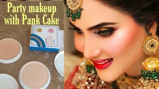 Kosmik Waterproof Pank Cake Make Up Review  How To Use Pancake Base In Summer [upl. by Errehs]