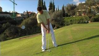 How To Be Better At Your Uphill Chipping Technique [upl. by Akcinat]