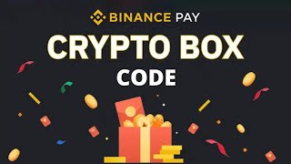 Binance Red Packet Code Today Binance Crypto Box Free Today Crypto Box Code Today Usdt [upl. by Anipsed]