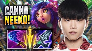 CANNA IS SO CLEAN WITH NEEKO  DK Canna Plays Neeko TOP vs Rumble  Season 2023 [upl. by Nalek]