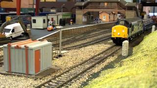 BR Class 37 37507 on a mixed metal load train [upl. by Rendrag]