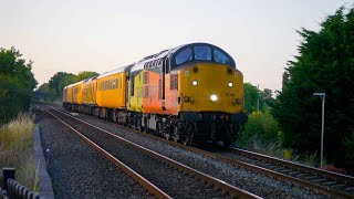 37116 and 37607 1Q48 Derby RTC to Derby RTC 060824 [upl. by Mariquilla]