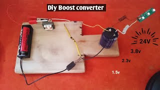 Diy boost Converter DC to DC boost Canverter kaise banaen diy [upl. by Ellicott]