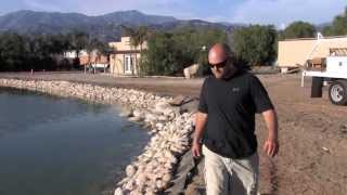 Pond Aerator Installation  Large Pond Management [upl. by Spring]