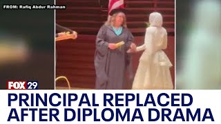 Principal involved in diploma drama at girls high school graduation replaced [upl. by Asuncion]