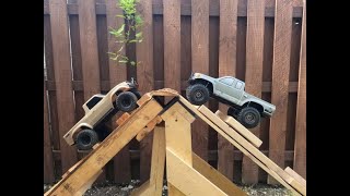 TRX4 Sport vs Axial Base Camp Traxxas TRX4 Stage 1 [upl. by Petite]