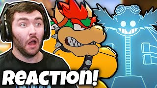 THIS MIGHT BE THE BEST FIGHT EVER DEATH BATTLE Bowser Vs Eggman Reaction [upl. by Egroeg]