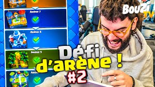 MES DECKS SONT TELLEMENT TOP  défi darène clash royale [upl. by Clemmie722]