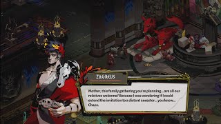 Zagreus asks Persephone if he could invite Chaos to the family gathering  Hades [upl. by Lorak539]