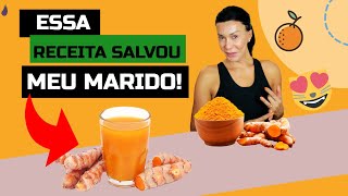 SUCO DE CÃšRCUMA SALVOU A VIDA DO MEU MARIDO  AÃ‡AFRÃƒO DA TERRA [upl. by Danziger]