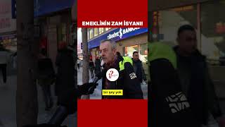 Emeklinin zam isyanı quotDevlet yönetimi diye bir şey yokquot [upl. by Eniahs727]