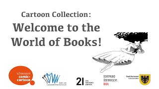 Welcome to the World of Books A Virtual Cartoon Collection at schauraum comiccartoon Dortmund [upl. by Watanabe]