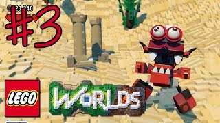 Ethan plays LEGO Worlds 3  BURNARD BAZOOKA [upl. by Oribella388]