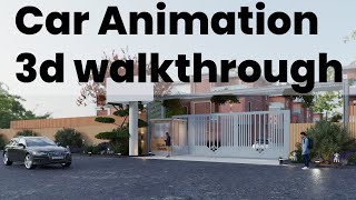 Car Animation for 3d walkthrough I how to continue shot by shot in 3dsmax [upl. by Loram]