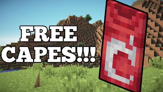 How to Get FREE CAPES in Minecraft Bedrock 2024 [upl. by Hannaj279]