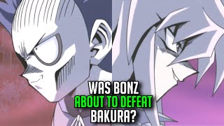 Was Bonz About To Defeat Bakura Shadow Of A Duel [upl. by Elleunamme]