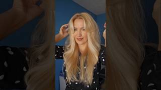 Styling bangs 🦋 hairstyle hair easyhairstyle blonde hairtutorial stylingbangs bangs [upl. by Vergos405]