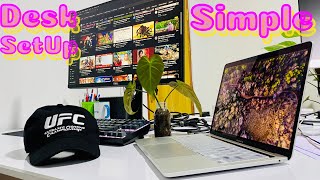 Tour of My Programmers Simple Workspace  සිම්පල් DeskSetup එක 2023 4K 🇱🇰 [upl. by Thomasa]