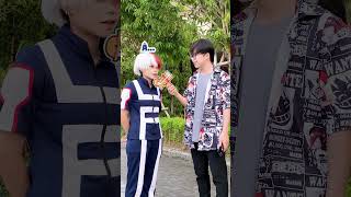 10 cuộc đối đầu Anh vs Em trong Anime cosplay shoto myheroacademia manga anime [upl. by Adlog]