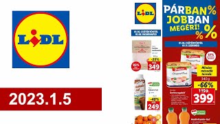 Lidl akciós újság 202315 [upl. by Tterraj]