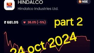 Hindalco industry limited 24 oct 2024 part 2 [upl. by Hein]