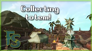 collecting totem pieces and 99 runecrafting [upl. by Hawker339]