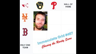 Immaculate Grid 467  Chasing the Rarity Score and Clock [upl. by Noram]