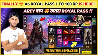 OMG 😍 A6 Royal Pass is Here  Next Royal Pass Bgmi  Pubg A6 Royal Pass  Bgmi A6 Royal Pass [upl. by Yrahk]