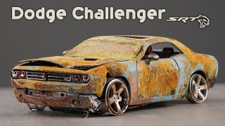 Dodge Challenger Muscle Car Full Restoration [upl. by Ulund]