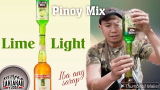 How to mix Lime Light  Emperador Brandy  Pinoy Cocktails [upl. by Wakerly667]