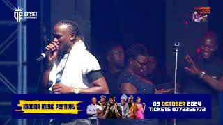 JAH PRAYZAH EMERINA LIVE PERFORMANCE AT THE KADOMA MUSIC FESTIVAL 2023 [upl. by Ennovi868]